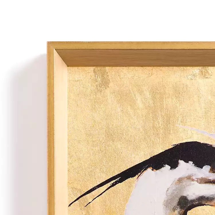 Gilded Egret Framed Art Print>Kirklands Home New