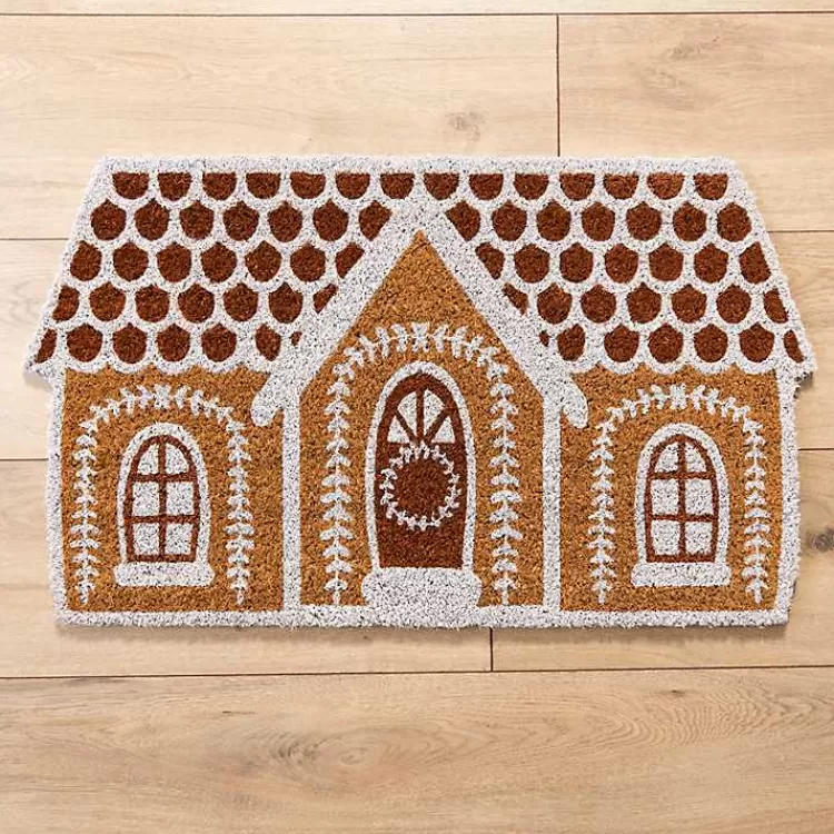 Gingerbread House Doormat>Kirklands Home Online
