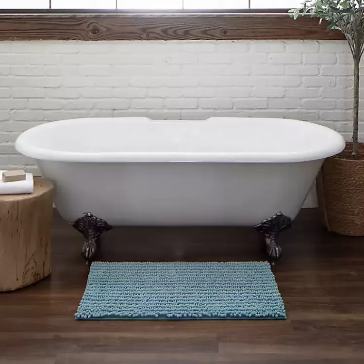 Glacier Lofty Pile Chenille Bath Mat, 60 in.>Kirklands Home Outlet