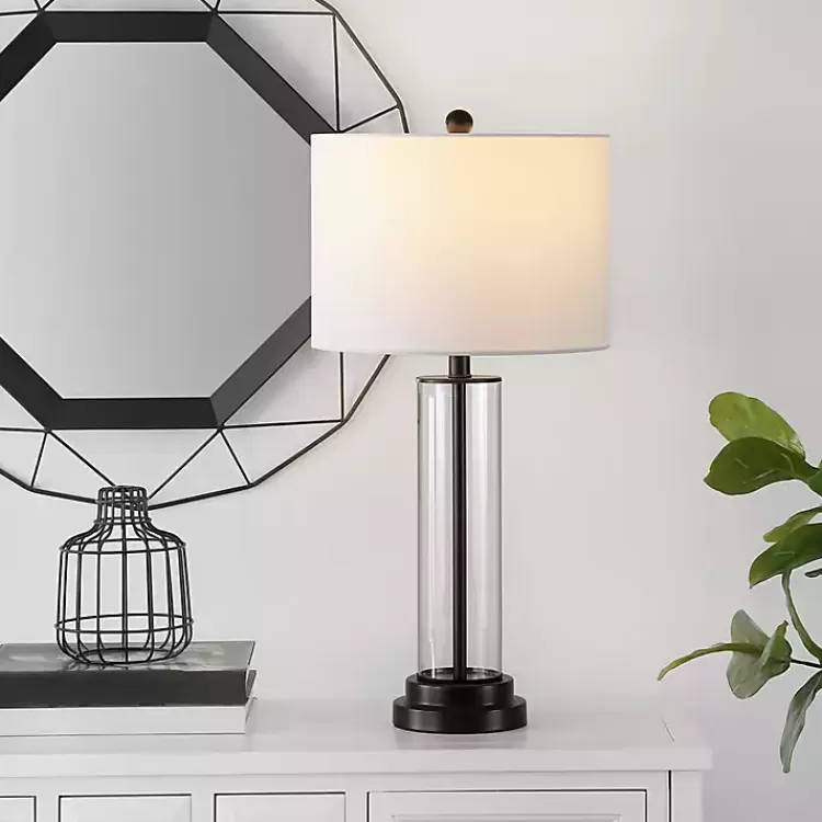Glass Column Cassian Table Lamp>Kirklands Home Best