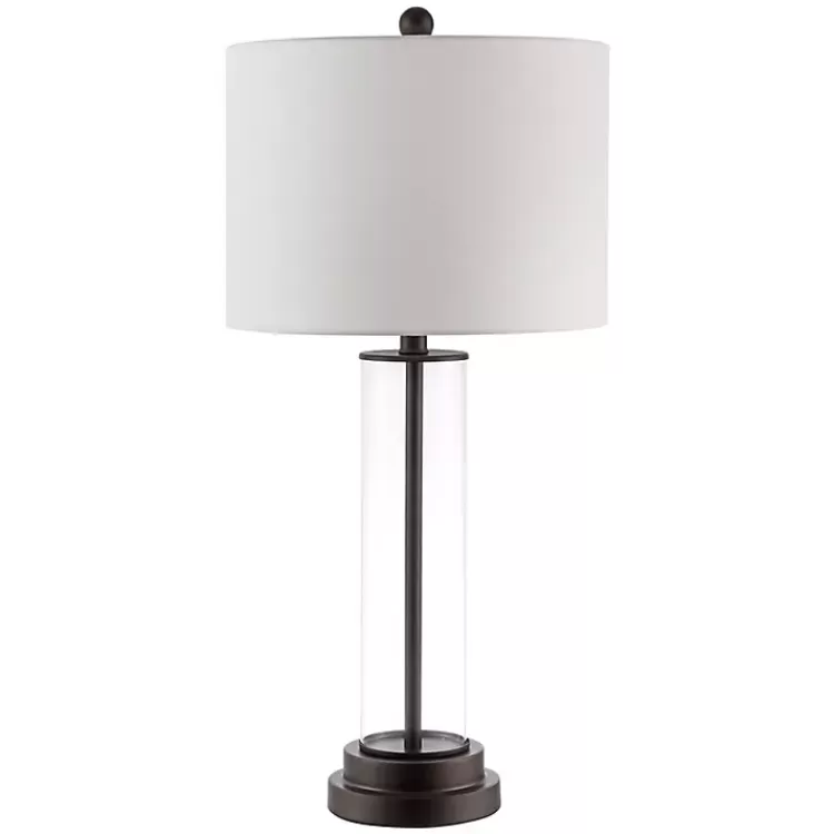 Glass Column Cassian Table Lamp>Kirklands Home Best