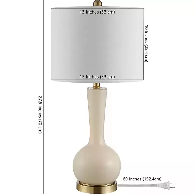 glazed_ivory_glass_teardrop_table_lamp_3.webp Glazed Glass Teardrop Table Lamp>Kirklands Home Cheap