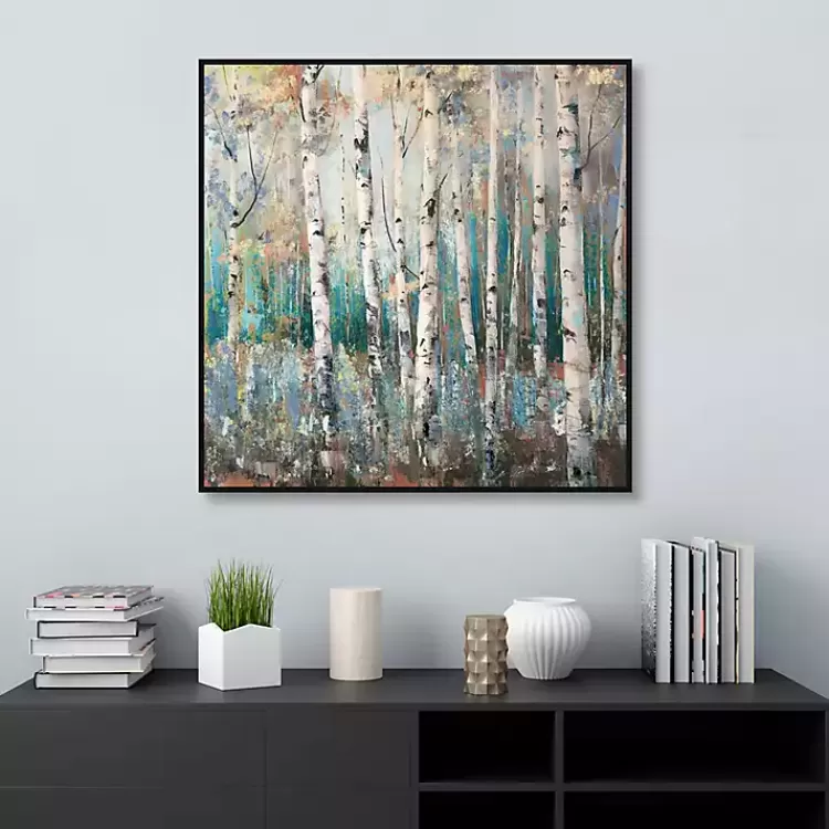 Glorious Forest Framed Canvas Art Print>Kirklands Home Clearance