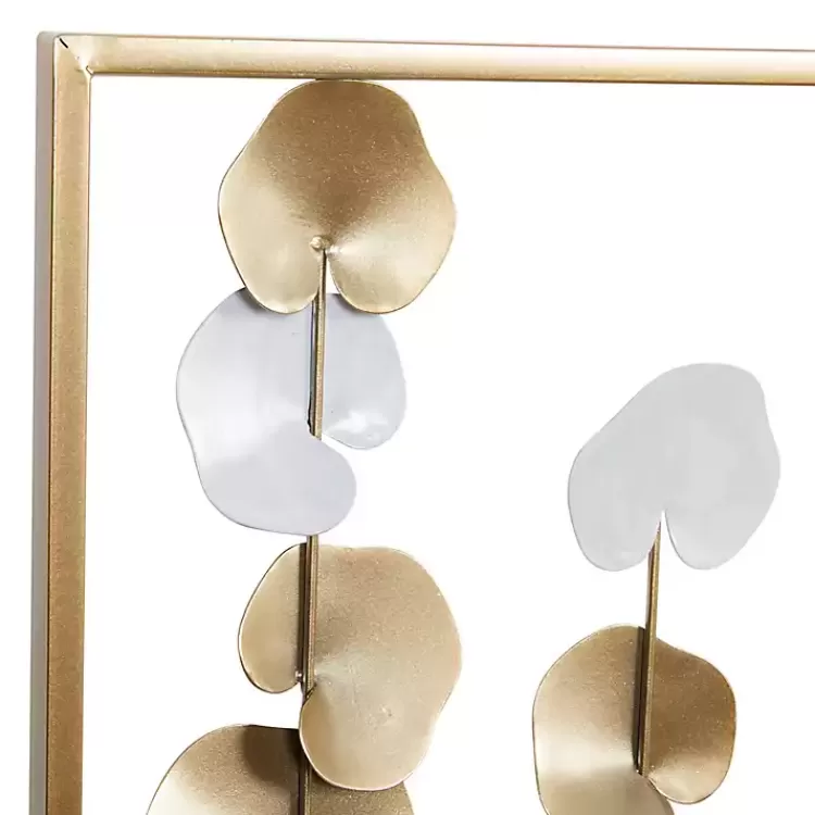 glossy_gold_leaves_framed_wall_plaque_2.webp Glossy Gold Leaves Framed Wall Plaque>Kirklands Home Sale