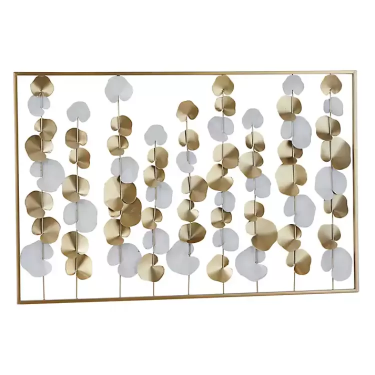 glossy_gold_leaves_framed_wall_plaque_4.webp Glossy Gold Leaves Framed Wall Plaque>Kirklands Home Sale