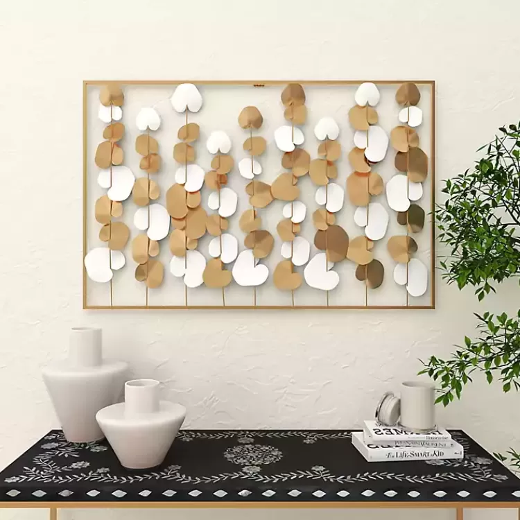 glossy_gold_leaves_framed_wall_plaque_8.webp Glossy Gold Leaves Framed Wall Plaque>Kirklands Home Sale