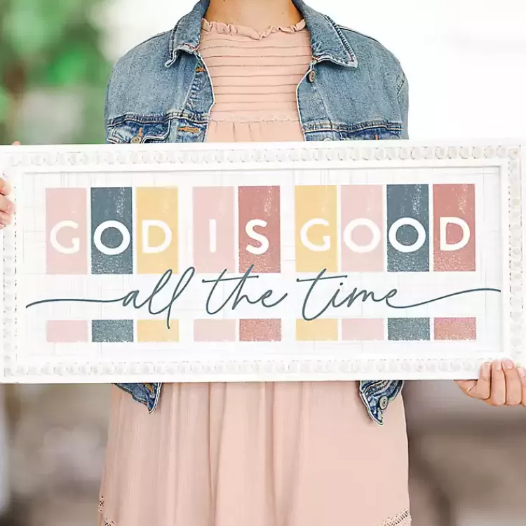 god_is_good_all_the_time_wall_plaque_3.webp God is Good All The Time Wall Plaque>Kirklands Home Outlet