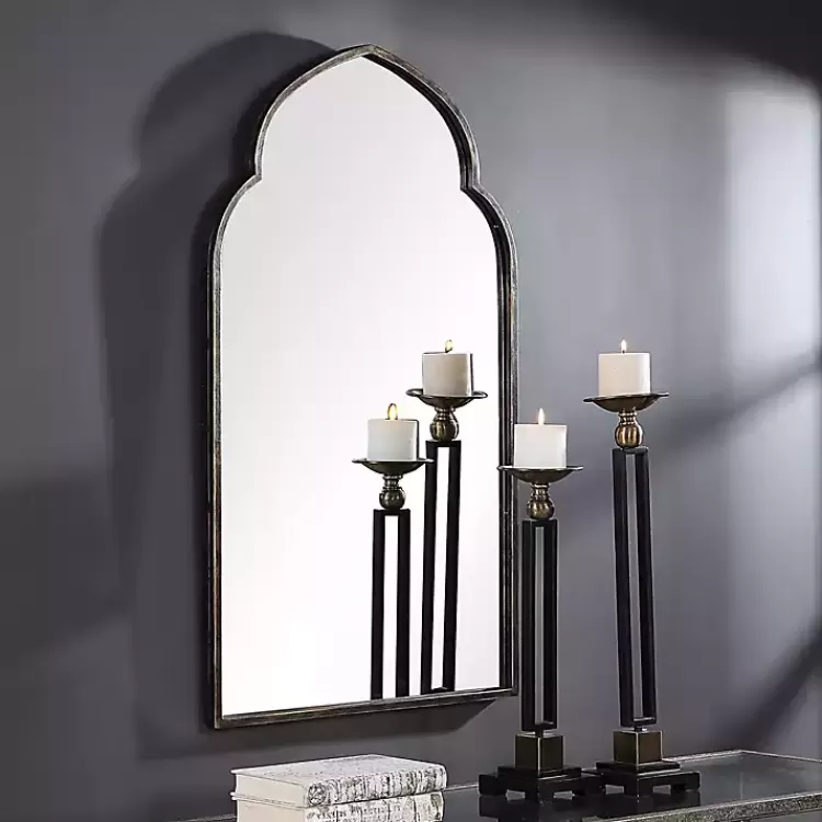 gold_and_bronze_metal_arch_mirror_5.webp Gold and Bronze Metal Arch Mirror>Kirklands Home Best Sale