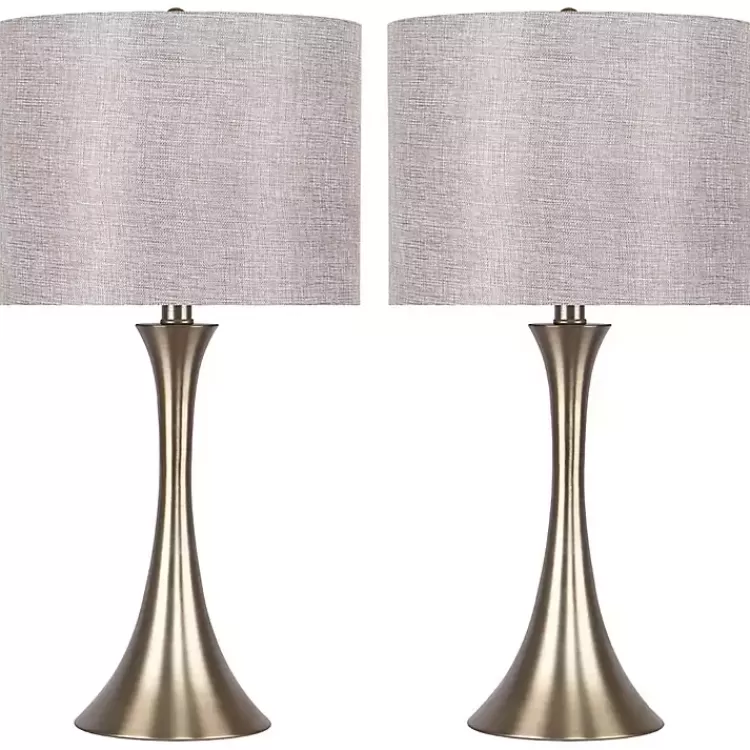 Gold and Tapered Table Lamps, Set of 2>Kirklands Home Best Sale