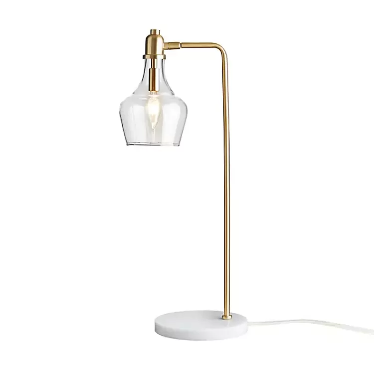 gold_and_marble_table_lamp_with_glass_bell_shade_5.webp Gold and Marble Table Lamp with Glass Bell Shade>Kirklands Home Store