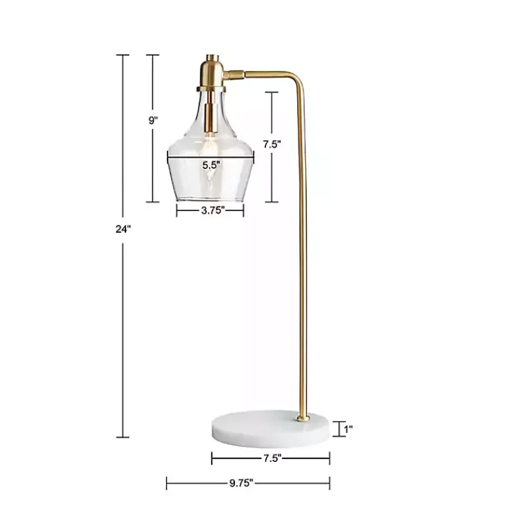 gold_and_marble_table_lamp_with_glass_bell_shade_6.webp Gold and Marble Table Lamp with Glass Bell Shade>Kirklands Home Store