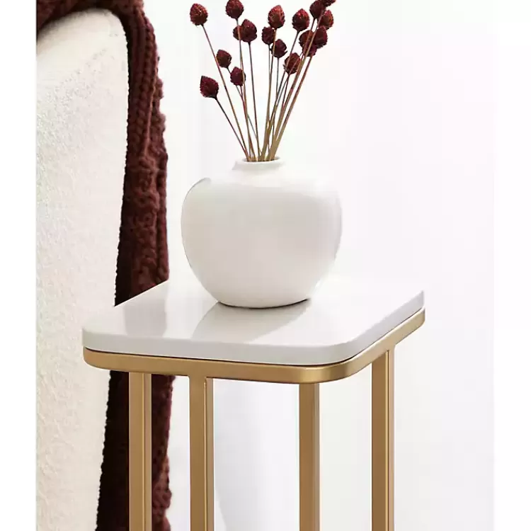 gold_and_white_credele_accent_table_6.webp and White Credele Accent Table>Kirklands Home Store