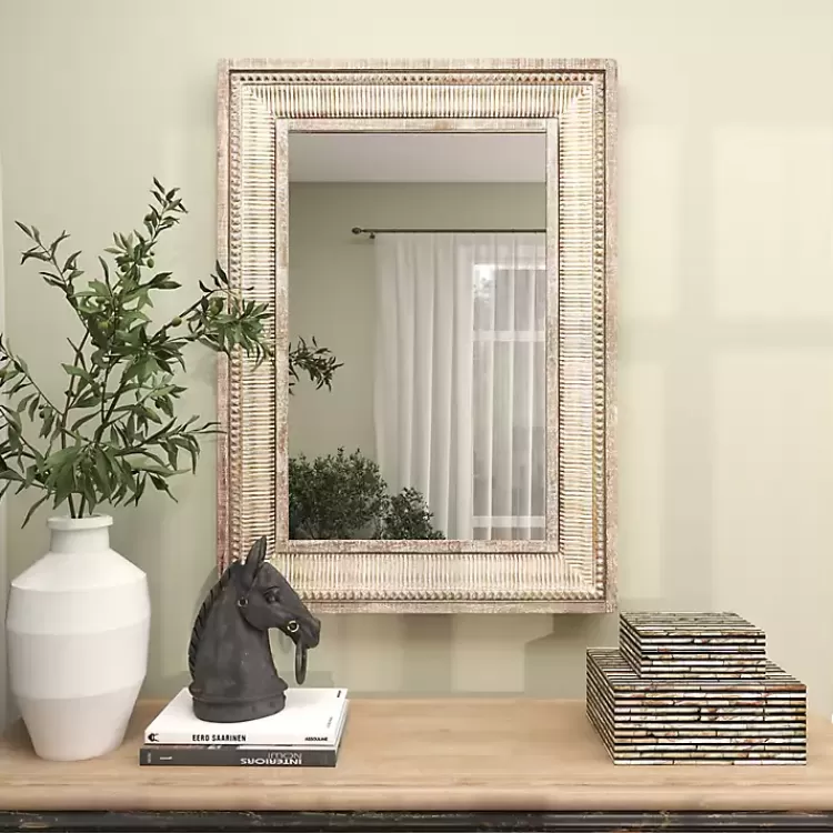 gold_and_white_washed_carved_frame_mirror_2.webp Gold and White Washed Carved Frame Mirror>Kirklands Home Discount