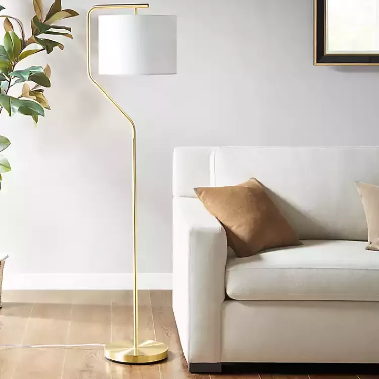 Angular Modern Floor Lamp>Kirklands Home Cheap