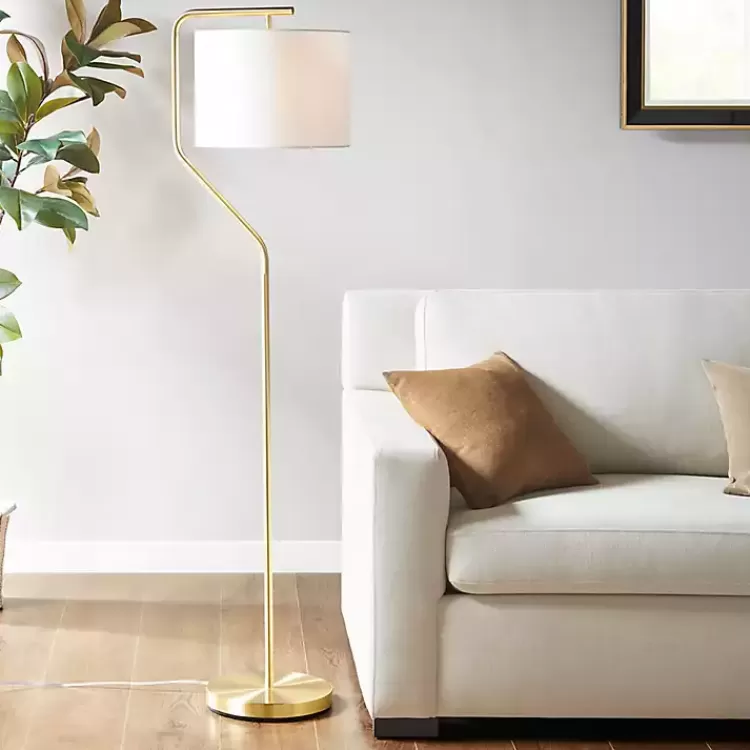 gold_angular_modern_floor_lamp_2.webp Angular Modern Floor Lamp>Kirklands Home Cheap