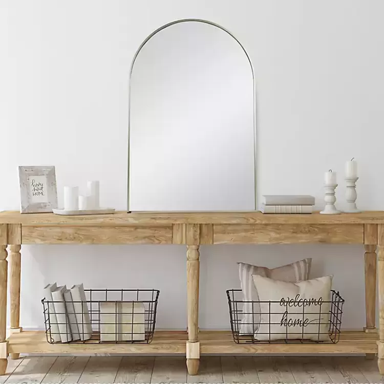 Gold Arch Frame Modern Wall Mirror>Kirklands Home Store