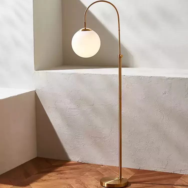 gold_arch_globe_adjustable_floor_lamp_2.webp Arch Globe Adjustable Floor Lamp>Kirklands Home Flash Sale