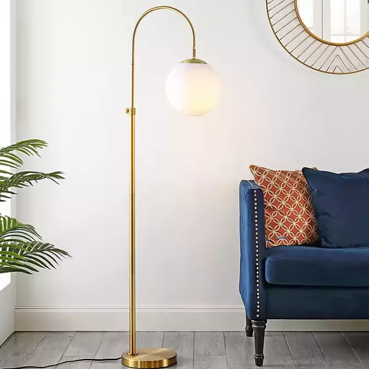 gold_arch_globe_adjustable_floor_lamp_4.webp Arch Globe Adjustable Floor Lamp>Kirklands Home Flash Sale