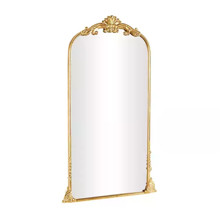 gold_arched_baroque_mirror_5.webp Gold Arched Baroque Mirror>Kirklands Home Cheap