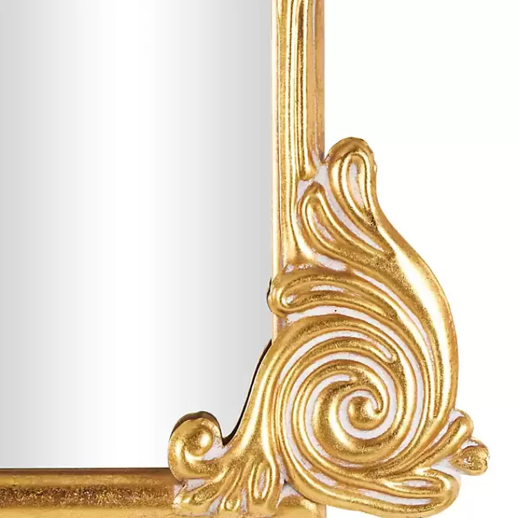 gold_arched_baroque_wall_mirror_2.webp Gold Arched Baroque Wall Mirror>Kirklands Home New