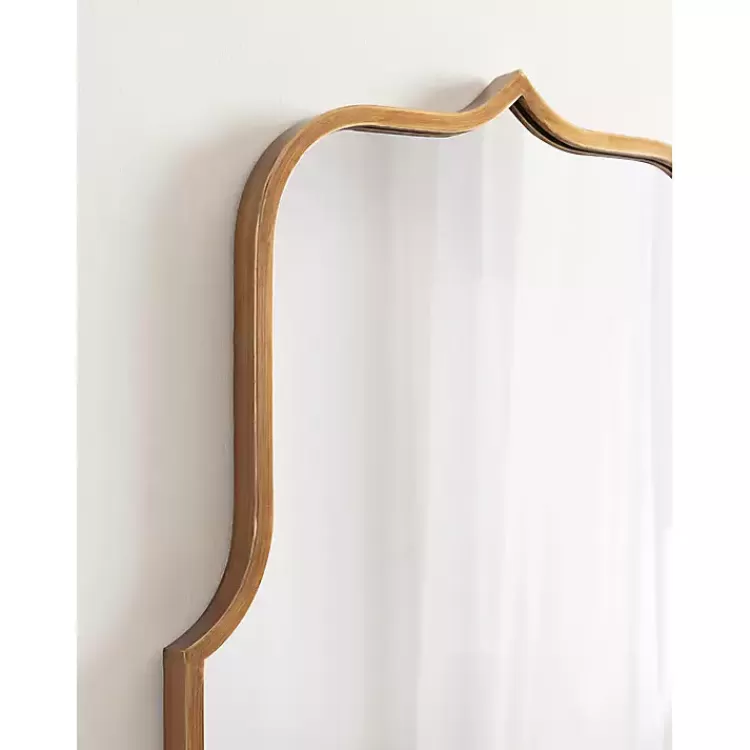 gold_arched_scallop_wall_mirror_7.webp Arched Scallop Wall Mirror>Kirklands Home Clearance