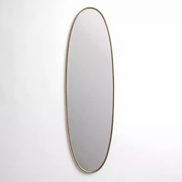 Gold Artemis Twist Frame Wall Mirror>Kirklands Home Online