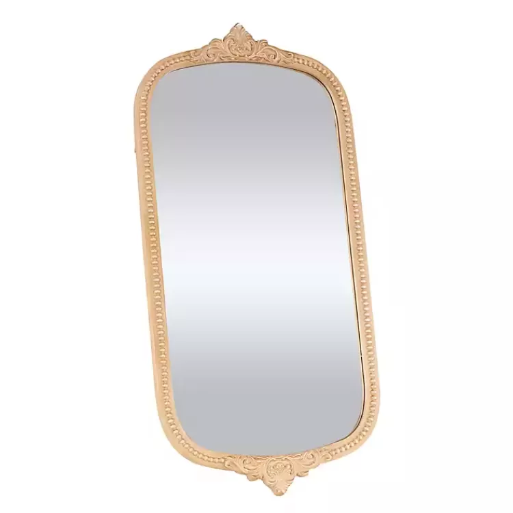 gold_beaded_scroll_frame_wall_mirror_4.webp Gold Beaded Scroll Frame Wall Mirror>Kirklands Home Fashion