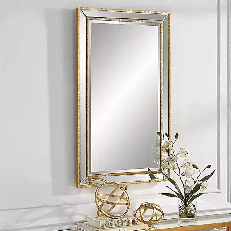Beveled Rectangular Wall Mirror>Kirklands Home Cheap