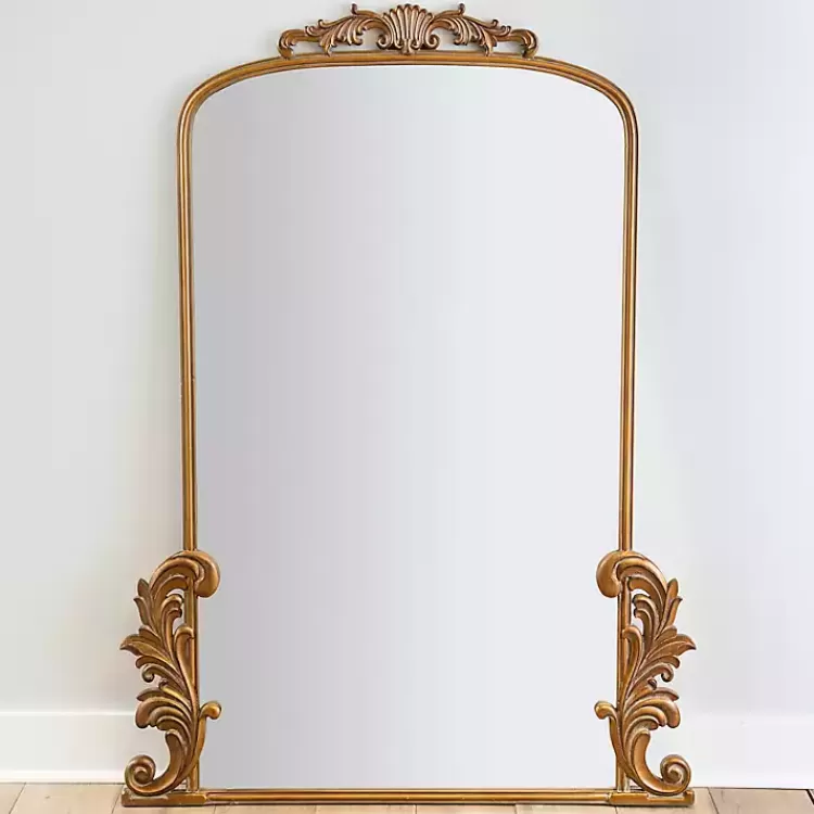Gold Bordeaux Ornate Leaner Mirror, 46x63 in.>Kirklands Home Cheap