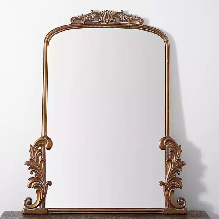 Gold Bordeaux Ornate Scroll Mirror>Kirklands Home Best Sale