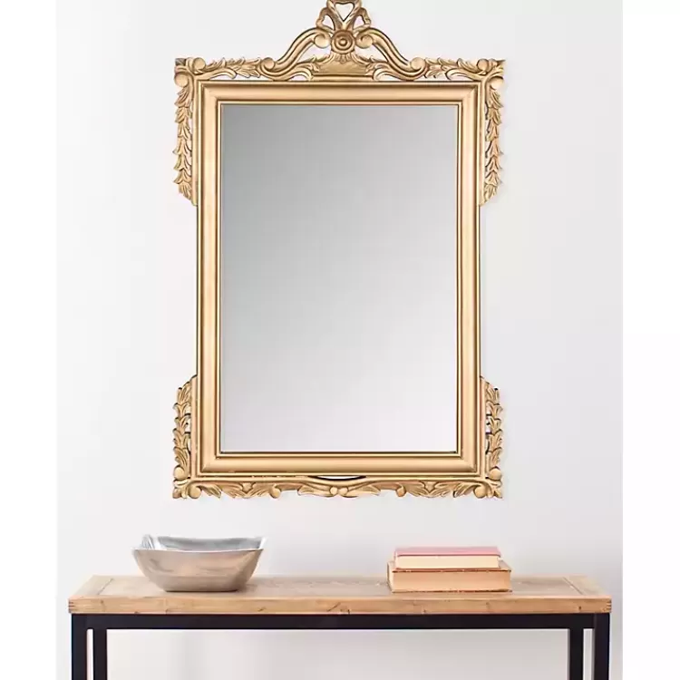 gold_decorative_scrolls_ornate_wall_mirror_3.webp Gold Decorative Scrolls Ornate Wall Mirror>Kirklands Home Online
