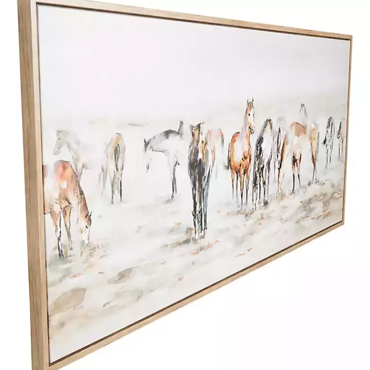 gold_foil_wild_horses_framed_canvas_art_print_5.webp Gold Foil Wild Horses Framed Canvas Art Print>Kirklands Home Store