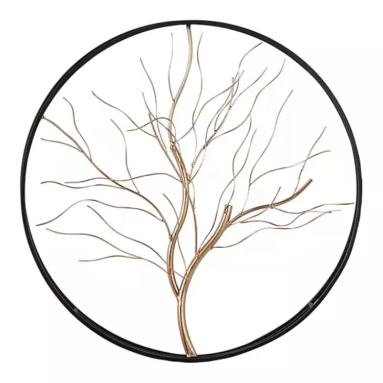 gold_iron_leafless_tree_round_frame_wall_plaque_2.webp Gold Iron Leaf-Less Tree Round Frame Wall Plaque>Kirklands Home Sale