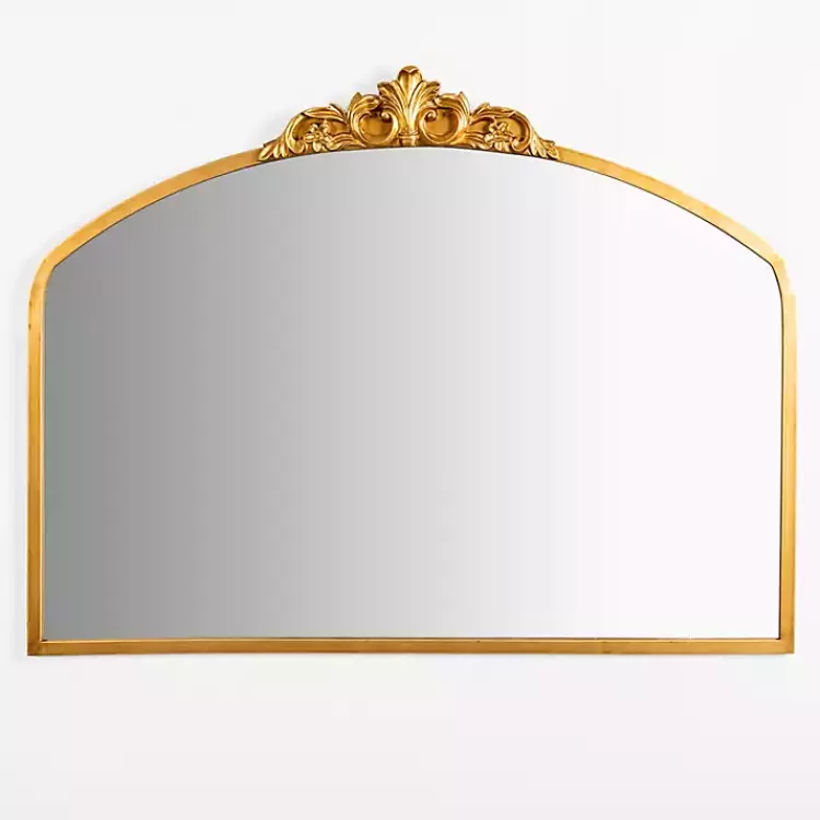 Gold Lana Half Arch Ornate Wall Mirror>Kirklands Home New