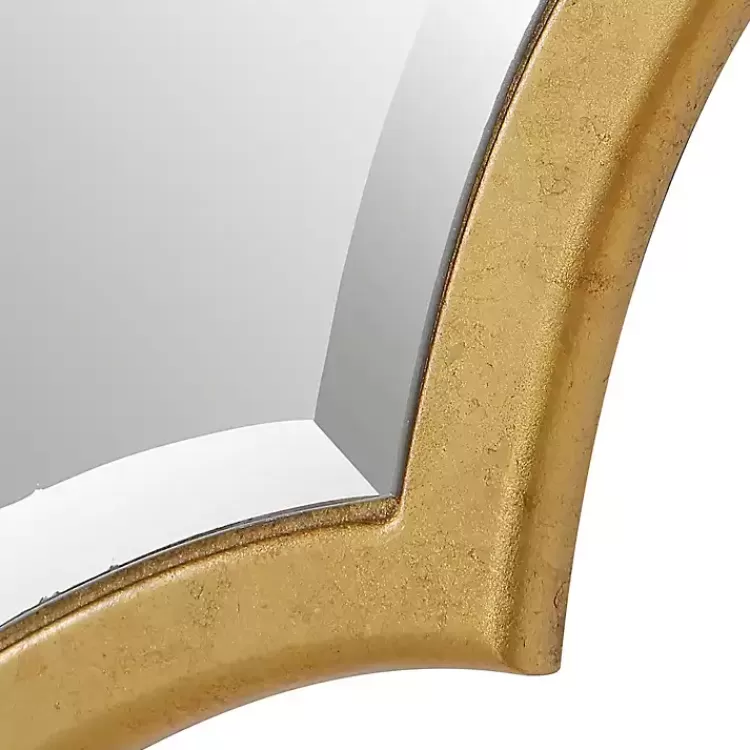 gold_leaf_curved_metal_wall_mirror_3.webp Gold Leaf Curved Metal Wall Mirror>Kirklands Home New