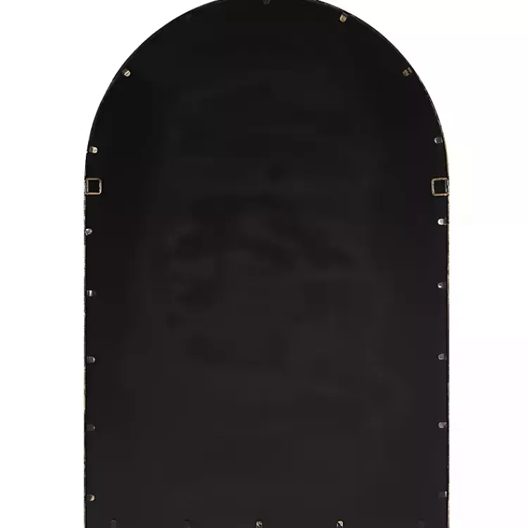 gold_leaf_metal_windowpane_arch_frame_mirror_6.webp Gold Leaf Metal Windowpane Arch Frame Mirror>Kirklands Home Cheap