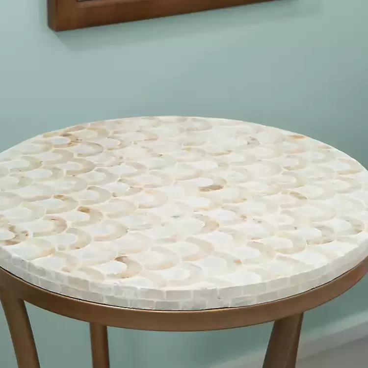 gold_metal_and_capiz_shell_top_accent_table_4.webp Gold Metal and Capiz Shell Top Accent Table>Kirklands Home New