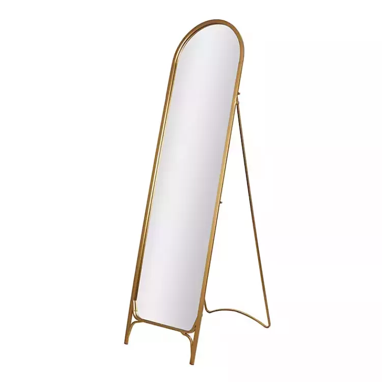 Gold Metal Arch Leaner Mirror>Kirklands Home Best Sale