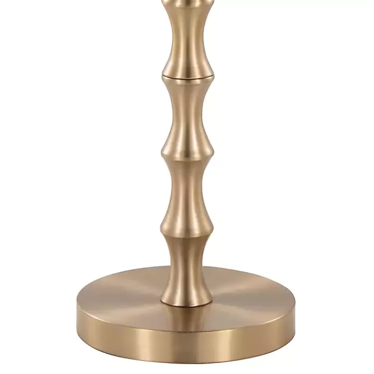 gold_metal_bamboo_accent_table_2.webp Metal Bamboo Accent Table>Kirklands Home Clearance