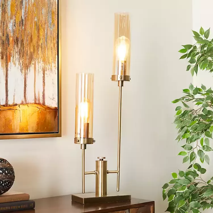 Metal Double Stem Table Lamp>Kirklands Home Discount