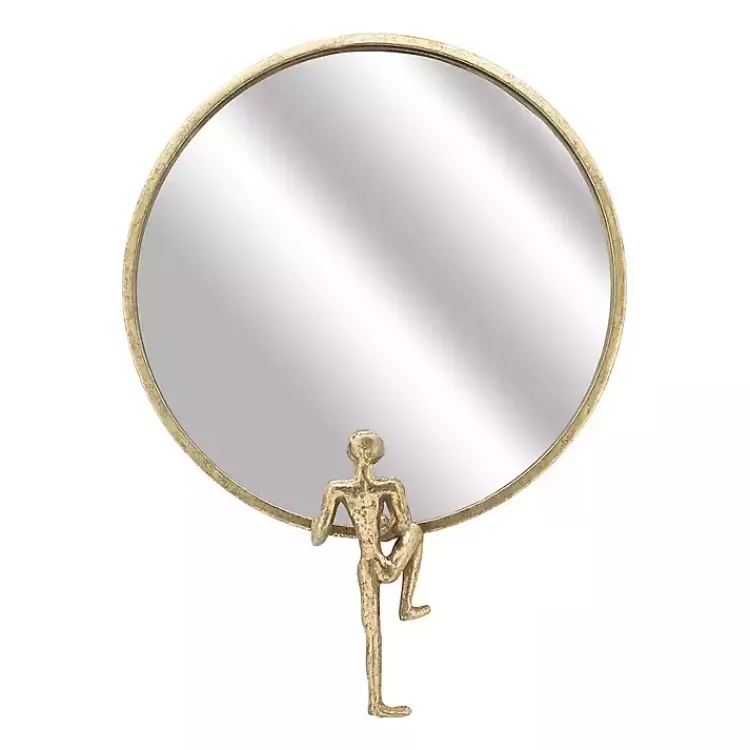Metal Figure Wall Mirror>Kirklands Home Cheap