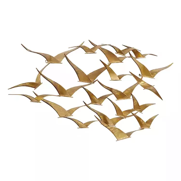 gold_metal_flock_of_birds_wall_plaque_3.webp Metal Flock of Birds Wall Plaque>Kirklands Home Clearance