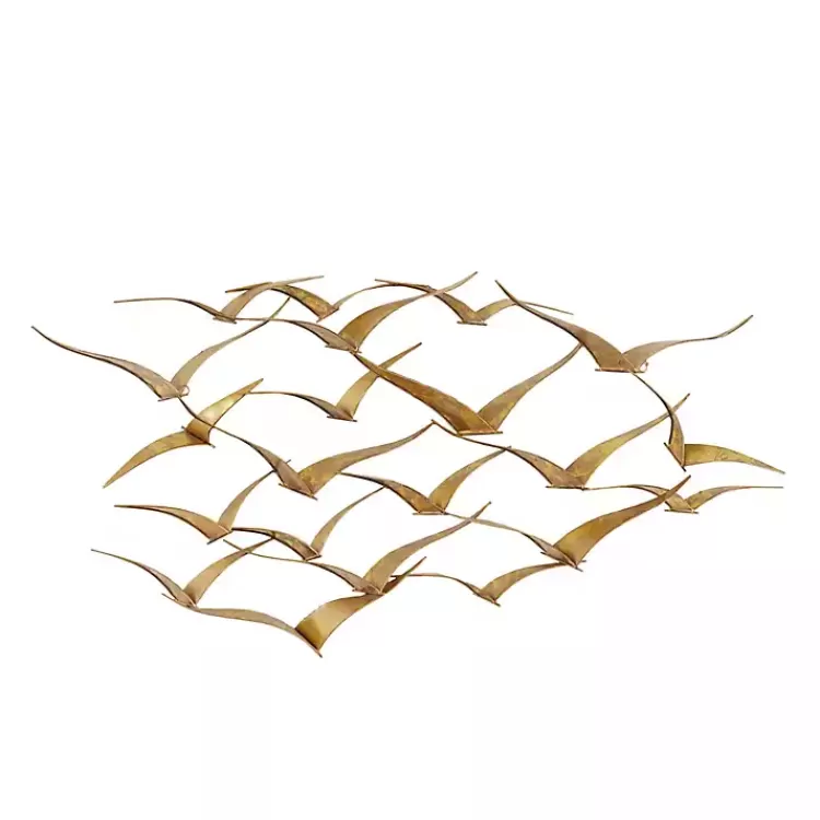 gold_metal_flock_of_birds_wall_plaque_4.webp Metal Flock of Birds Wall Plaque>Kirklands Home Clearance