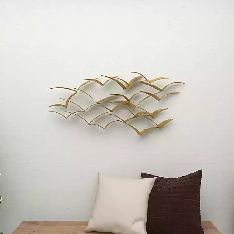 gold_metal_flock_of_birds_wall_plaque_8.webp Metal Flock of Birds Wall Plaque>Kirklands Home Clearance