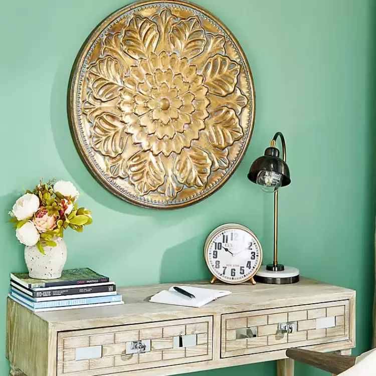 Metal Floral Embossed Wall Sculpture>Kirklands Home Hot