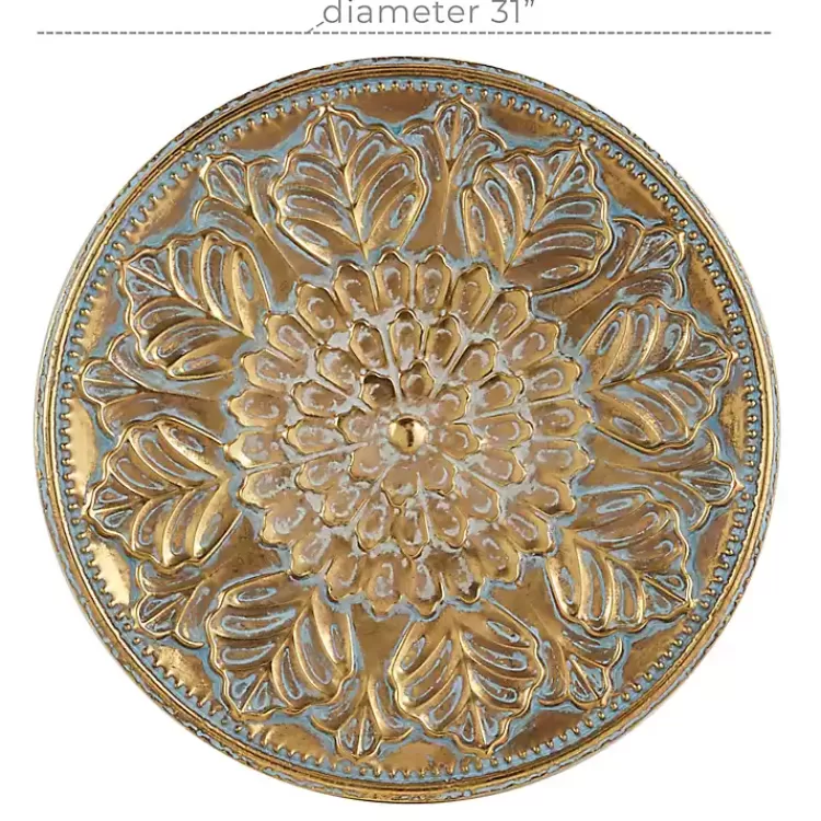 gold_metal_floral_embossed_wall_sculpture_7.webp Metal Floral Embossed Wall Sculpture>Kirklands Home Hot