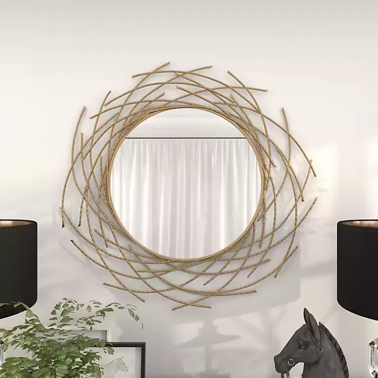 gold_metal_glam_layered_mirror_9.webp Gold Metal Glam Layered Mirror>Kirklands Home Cheap