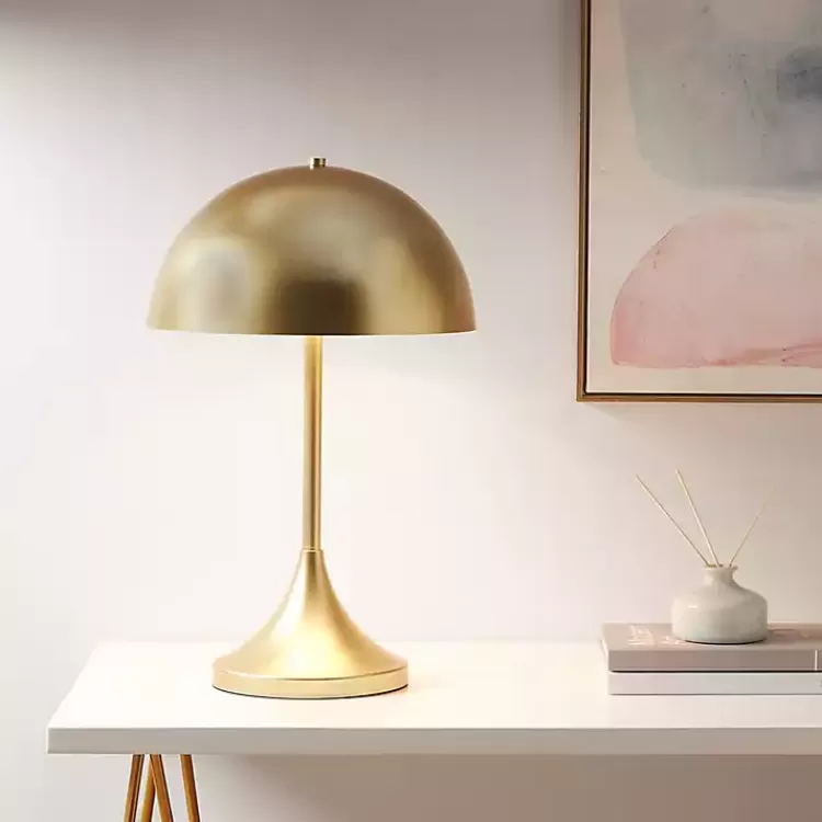 Metal 2-Light Dome Table Lamp>Kirklands Home Sale
