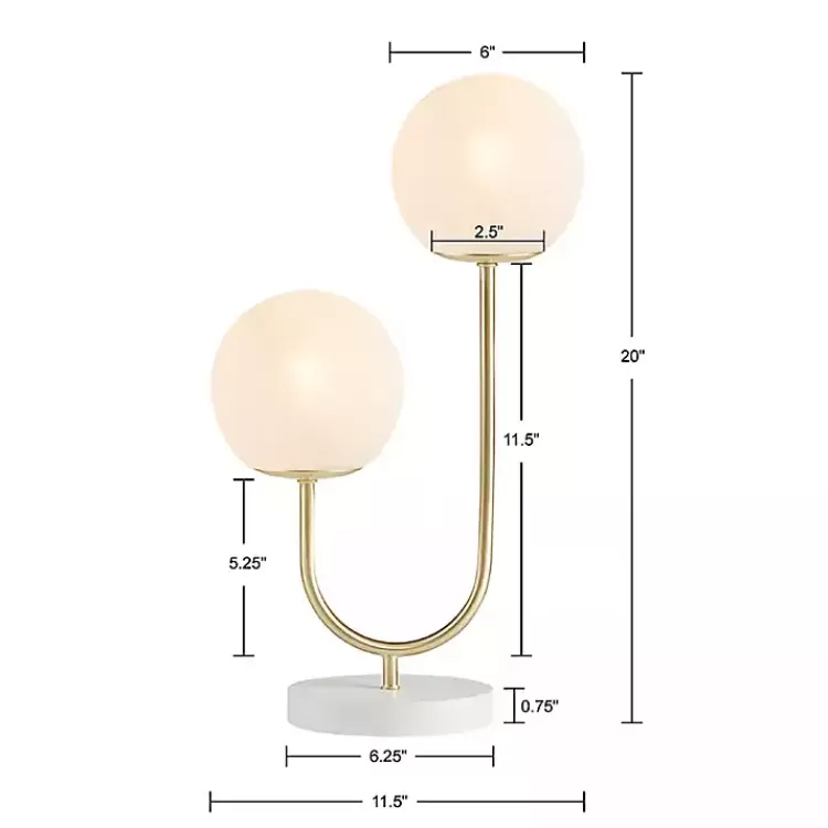 gold_metal_light_zusa_modern_table_lamp_6.webp Gold Metal 2-Light Zusa Modern Table Lamp>Kirklands Home Flash Sale