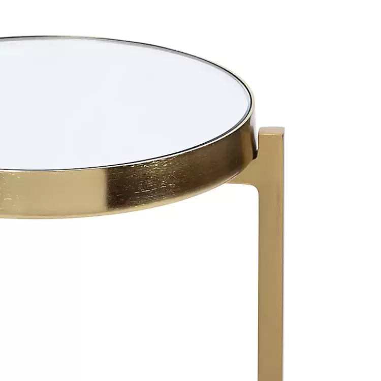 gold_metal_mirrored_tabletop_aguilar_drink_table_2.webp Metal Mirrored Tabletop Aguilar Drink Table>Kirklands Home Cheap
